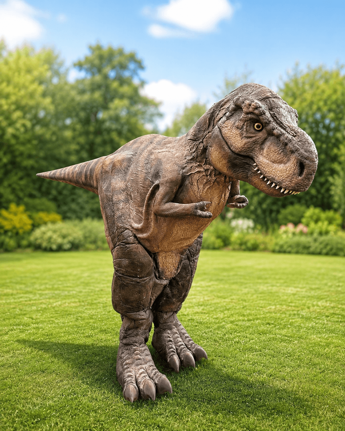 Realistic T-Rex dinosaur experience from Cee's Dino Invasion