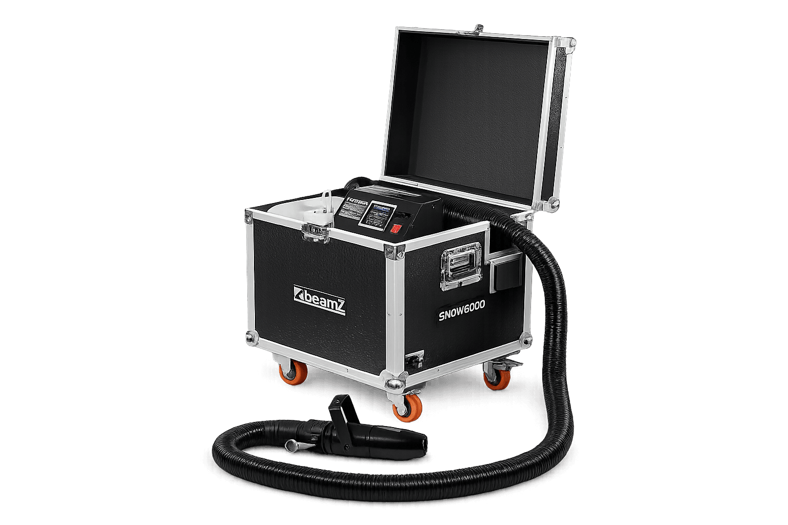 Snow-effect machine available for Cameron's Events party-effect hire
